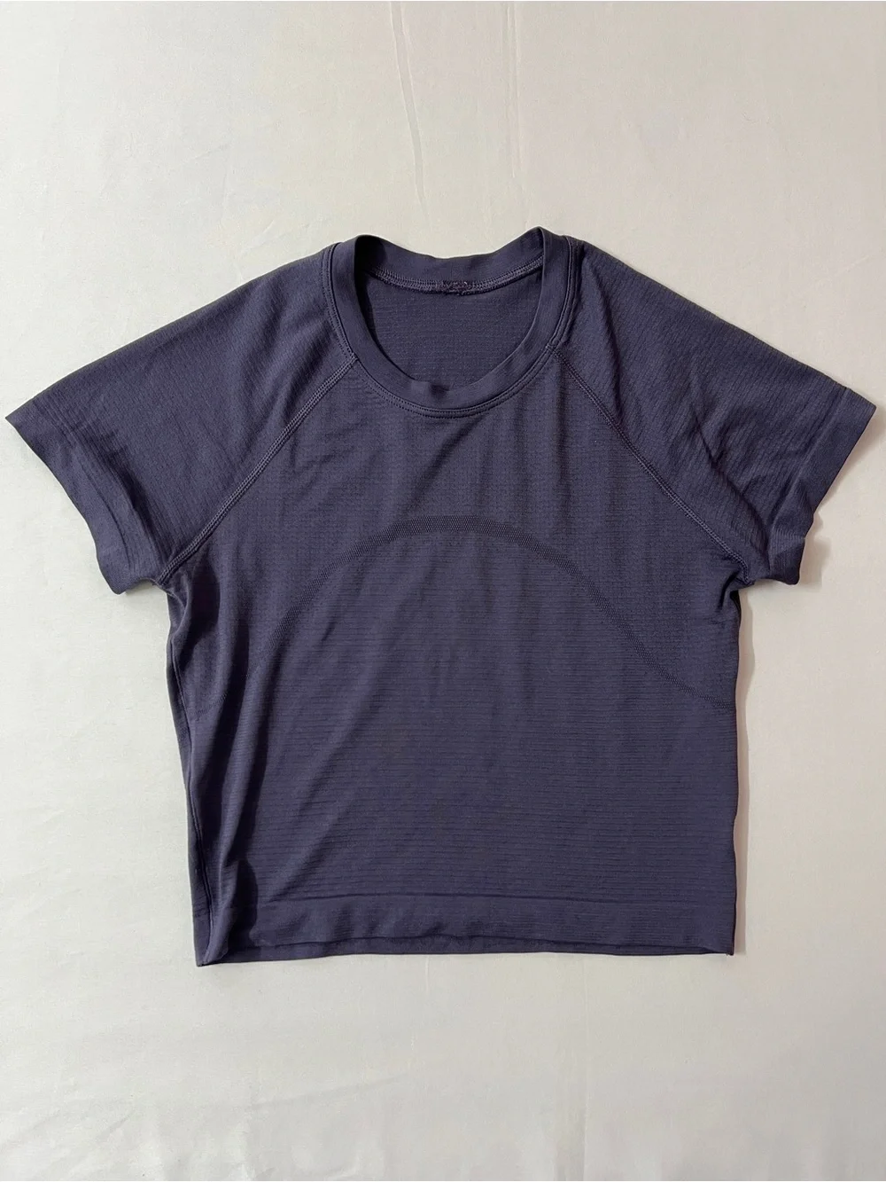 Lululemon Swiftly Tech 2.0 Crew Cropped T-shirt Crop Top Purple